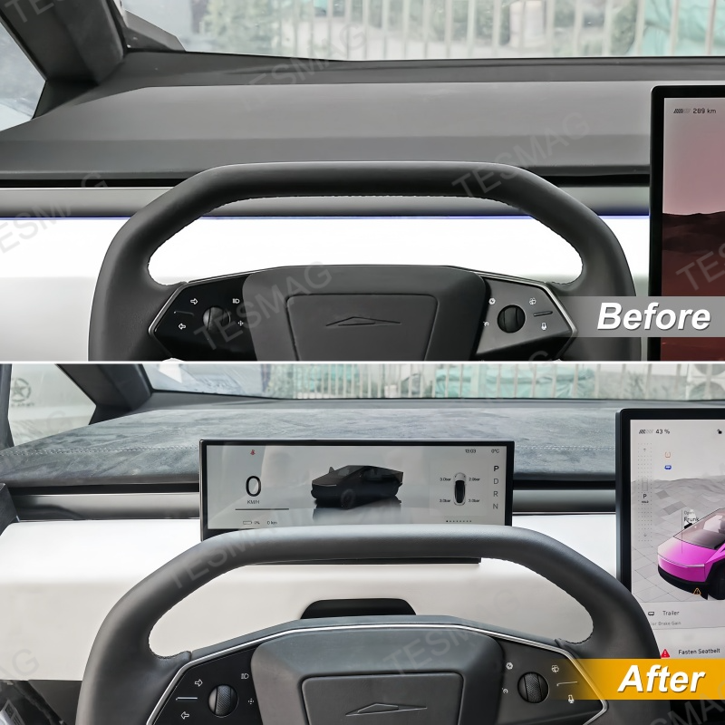 10.88-Inch Dashboard Heads Up Display for Tesla Cybertruck