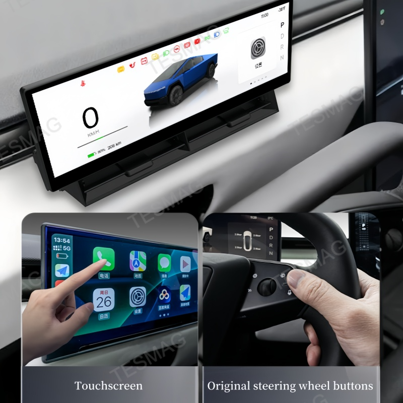 10.88-Inch Dashboard Heads Up Display for Tesla Cybertruck