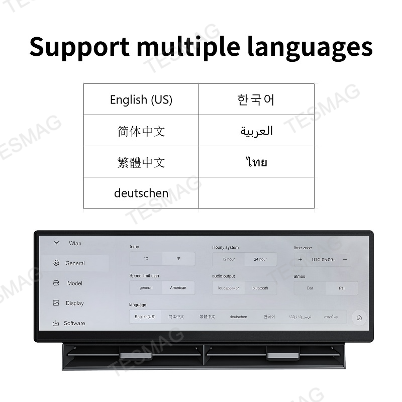 10.88'' Smart Touch Screen Instrument Cluster for Tesla Model 3/Y