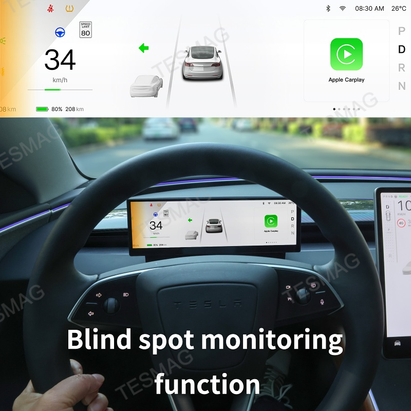 10.88'' Smart Touch Screen Instrument Cluster for Tesla Model 3/Y