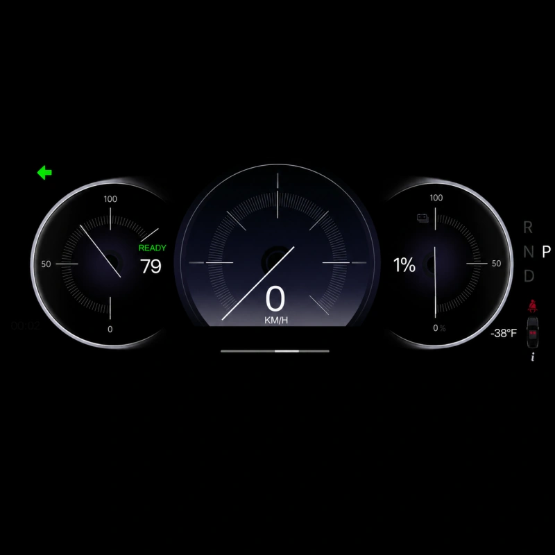 10.88'' Smart Touch Screen Instrument Cluster for Tesla Model 3/Y