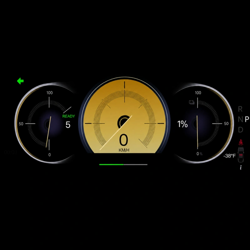 10.88'' Smart Touch Screen Instrument Cluster for Tesla Model 3/Y