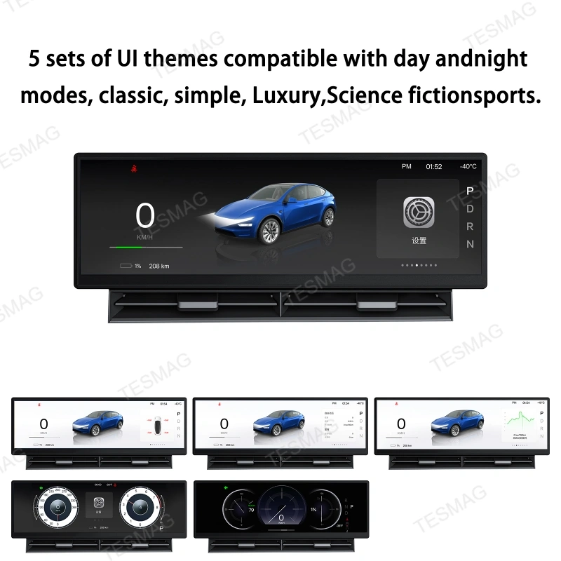 10.88'' Smart Touch Screen Instrument Cluster for Tesla Model 3/Y