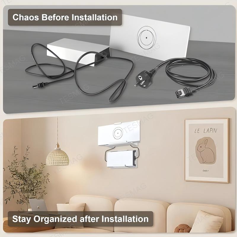 Wall Mount Kit for Starlink Gen 3 Router & Power Supply