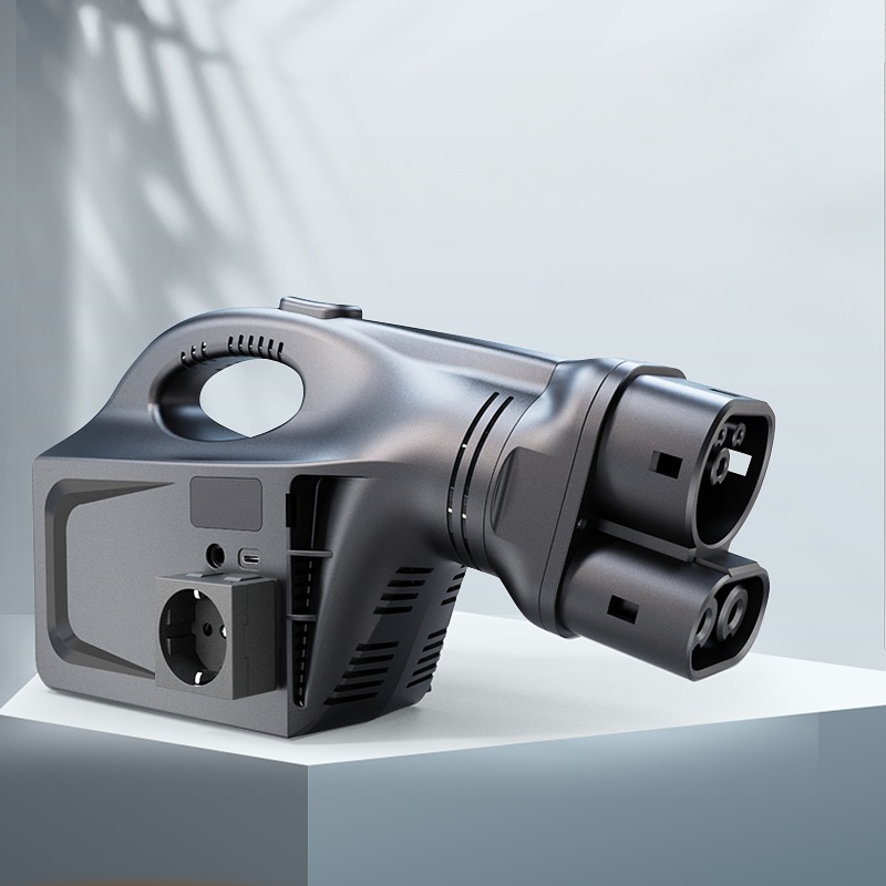 EV Discharger Machine for Tesla Model 3/Y/X/S Camping and Emergency Use