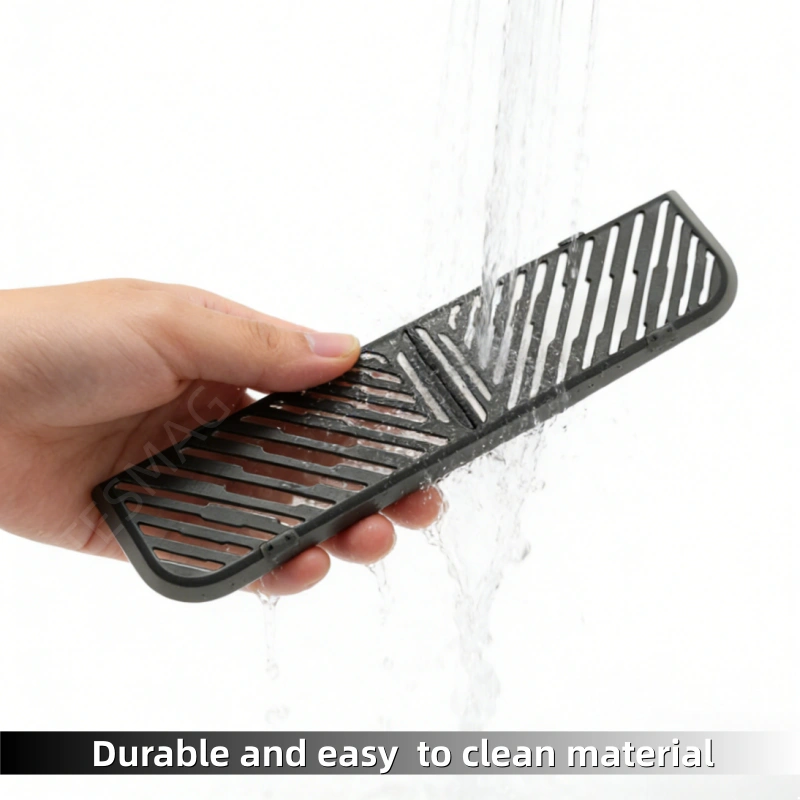 Air Vent Grille Cover Under Rear Center Console Screen for Tesla Model Y Highland 2026 - Clear Version