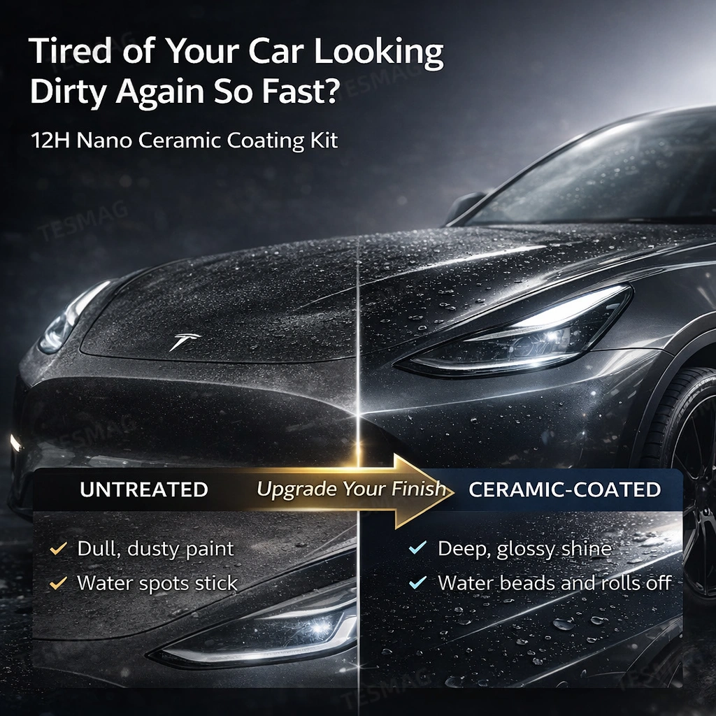 12H Graphene Nano Ceramic Coating Kit for Cars | Hydrophobic Paint Protection