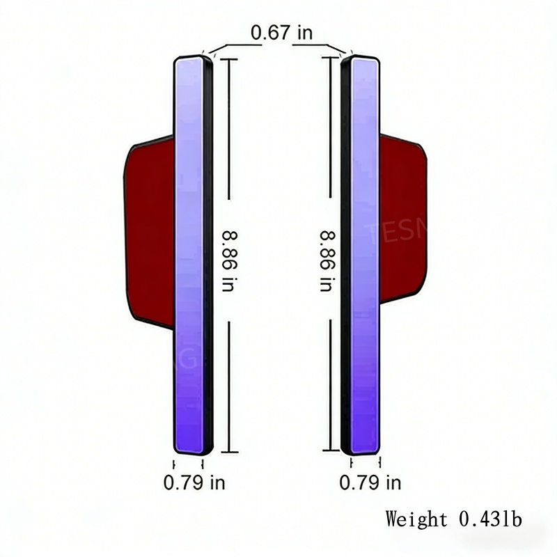 Model 3 / Y Tesla Ambient Lights RGB Music-Sync Interior Lighting Kit
