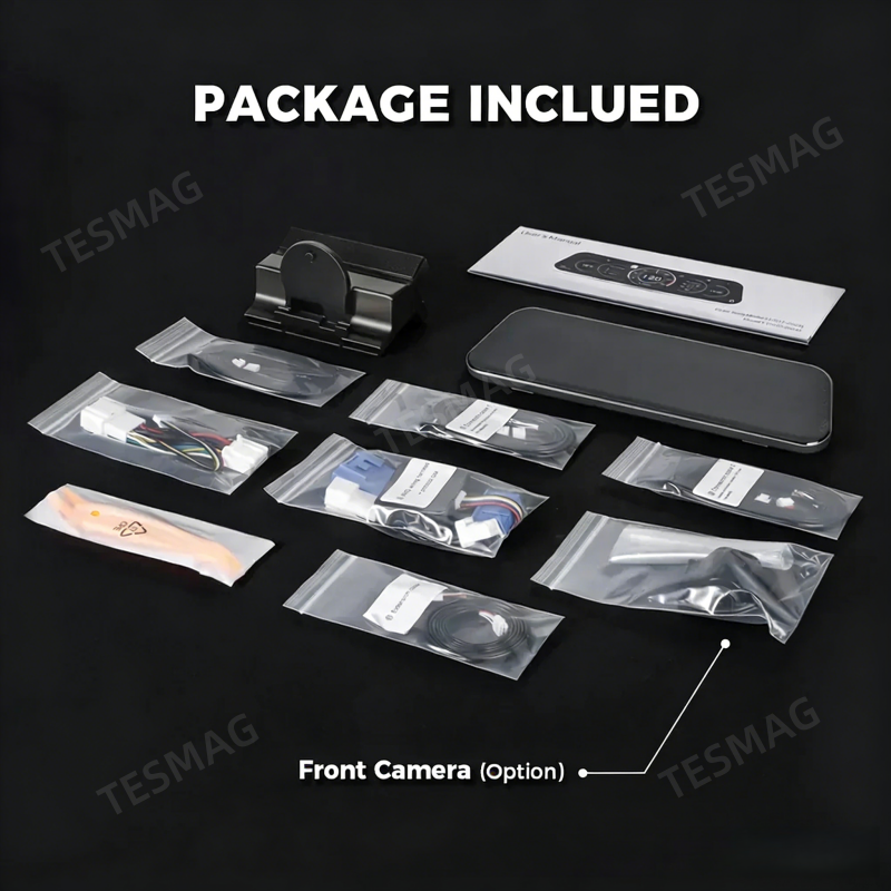 9.6-Inch Driver Display w/ Wireless CarPlay for Tesla Model 3/Y 2021-2026 (LHD Only)