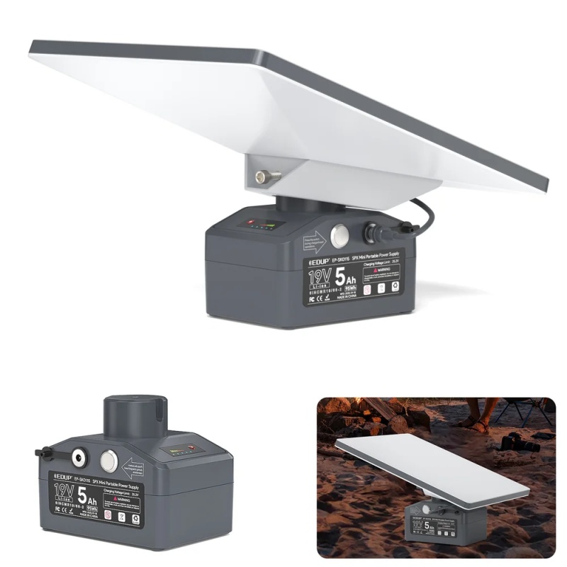 95Wh Portable Battery Power Base with Mounting Adapter for Starlink Mini