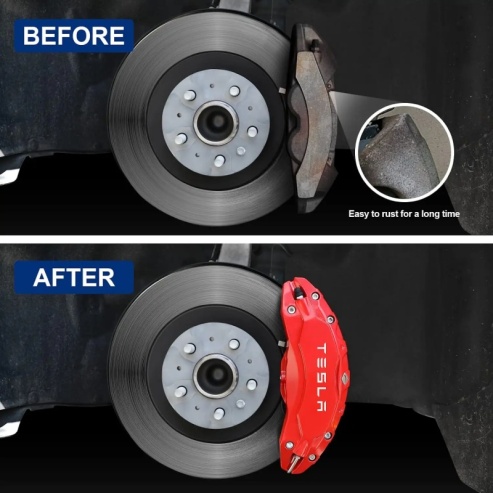 18" - 21" Caliper Covers for Tesla Model 3/Y (2017-2025) – TESMAG