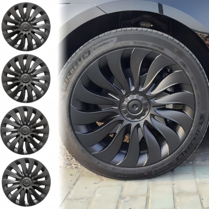 18-Inch Full Coverage Wheel Hubcaps for Tesla Model 3 Highland 