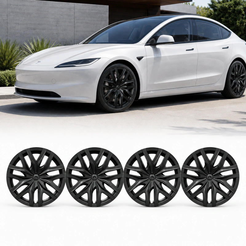 18" Turbine Style Wheel Covers for Tesla Model 3 Highland Photon Wheels