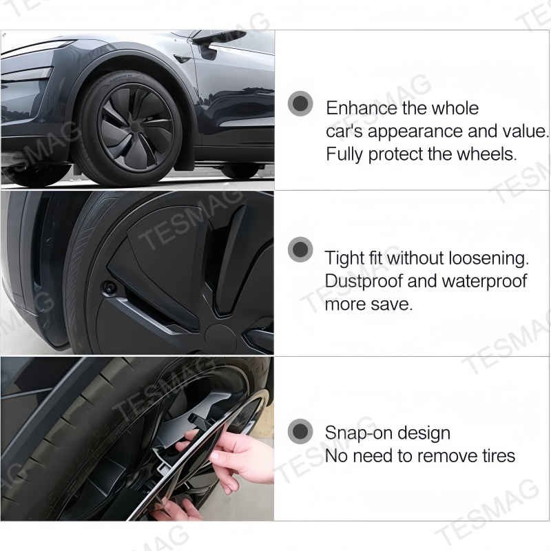 19″ Wheel Hubcaps for Tesla Model Y Juniper 2025+