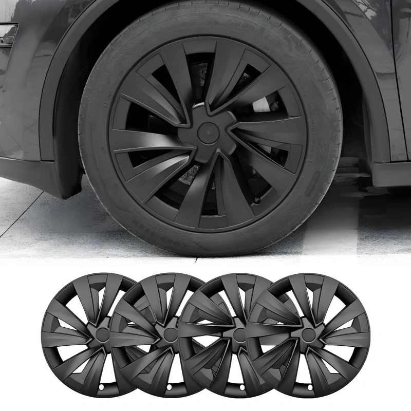 19" Cyclone Style Wheel Covers for Tesla Model Y Standard 2026+