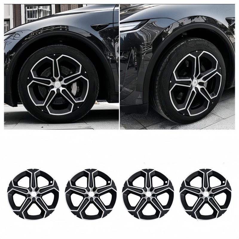 19-Inch Plum Blossom Wheel Rim Protectors for Tesla Model Y Juniper