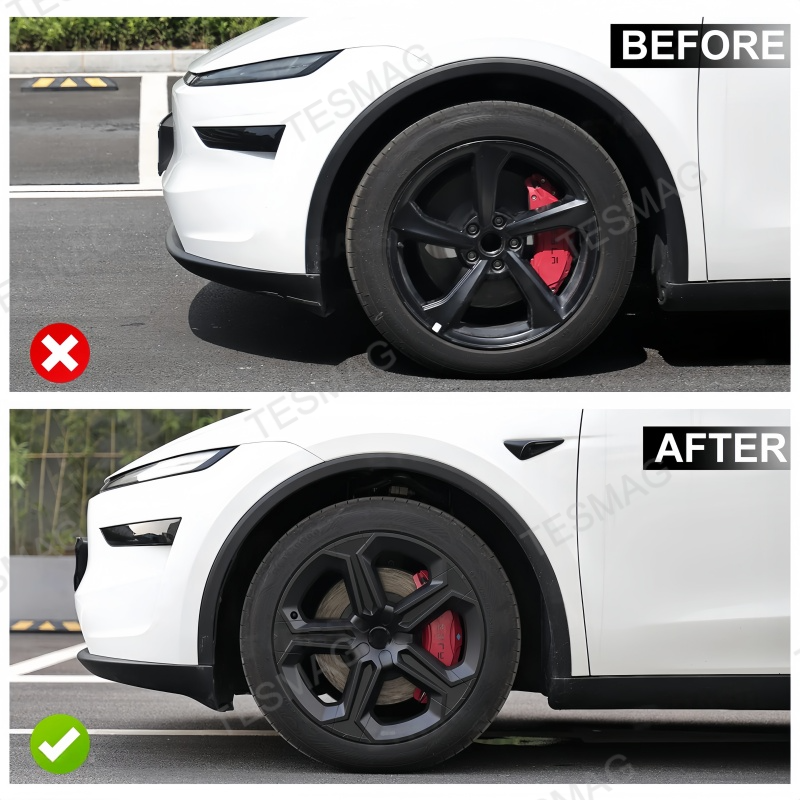 19-Inch Plum Blossom Wheel Rim Protectors for Tesla Model Y Juniper