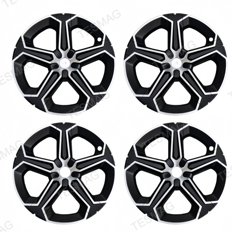 19-Inch Plum Blossom Wheel Rim Protectors for Tesla Model Y Juniper