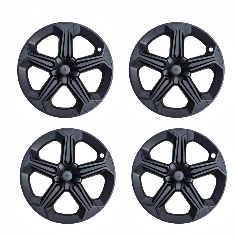 19-Inch Plum Blossom Wheel Rim Protectors for Tesla Model Y Juniper