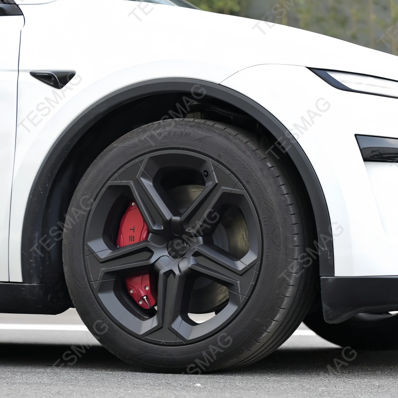 19-Inch Plum Blossom Wheel Rim Protectors for Tesla Model Y Juniper