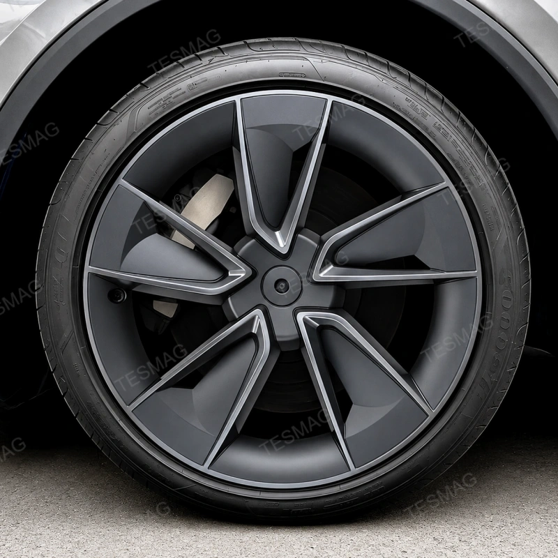 19" Crossflow Wheel Covers for 2026+ Tesla Model Y Standard – 4PCS