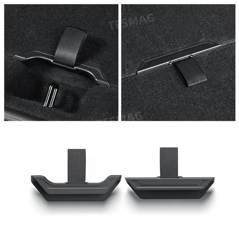 Easy Access 2PCS Sub Trunk Pull Strap Handles for Tesla Model Y Juniper 2025+