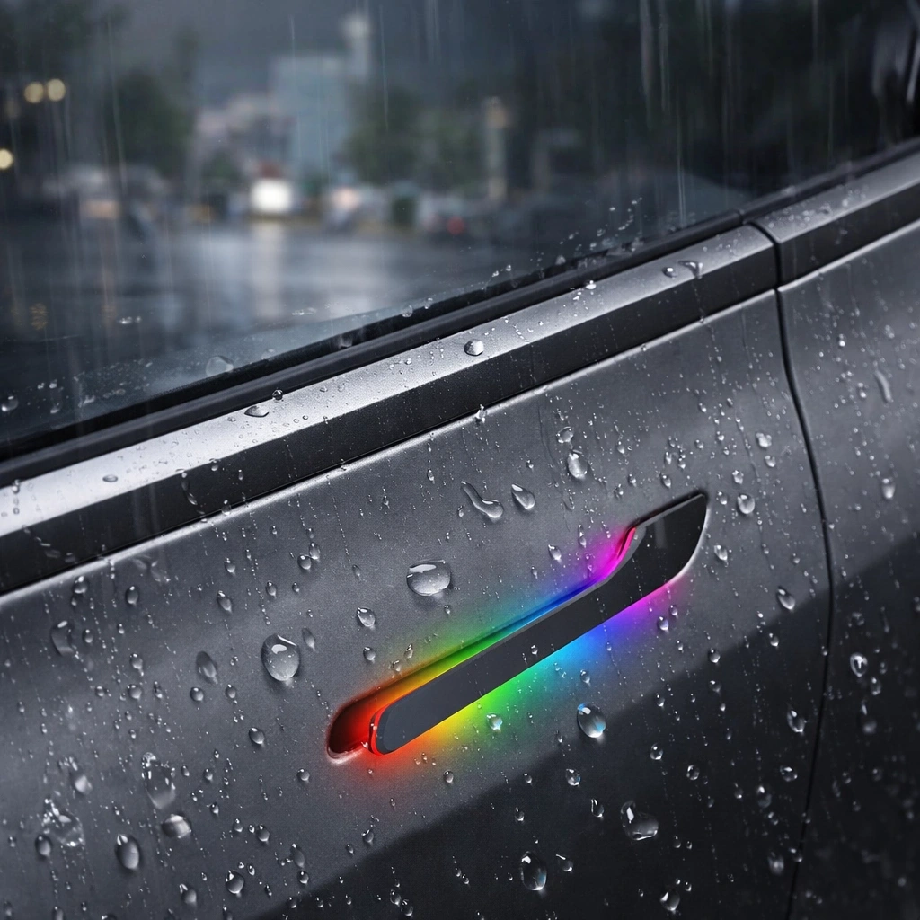 RGB Automatic Door Handles for Tesla Model 3 Highland & Model Y Juniper with Smart App Control
