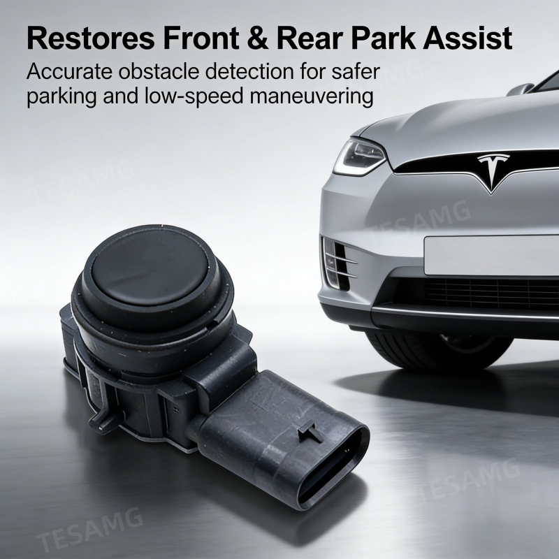 Parking Sensor Front & Rear Park Assist for Tesla Model S/X (1063119‑00‑A)