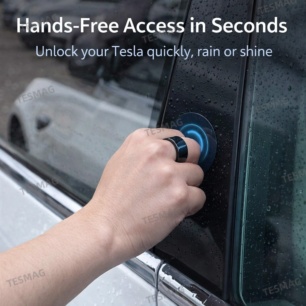 Tesla Smart Ring Key – NFC Keyless Ceramic Key for Model 3 / Highland & Model Y