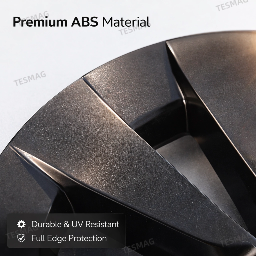 19″ Wheel Covers Hubcap Protector Kit for Tesla Model 3 – Rim Edge Guard 4pcs