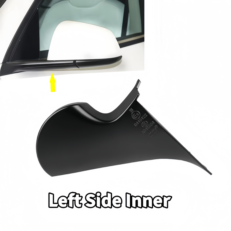 Tesla Model 3 Side Mirror Replacement Lower Inner Shell Direct Fit Repair Part（ 2287.3303-Z 2287.3304-Z）