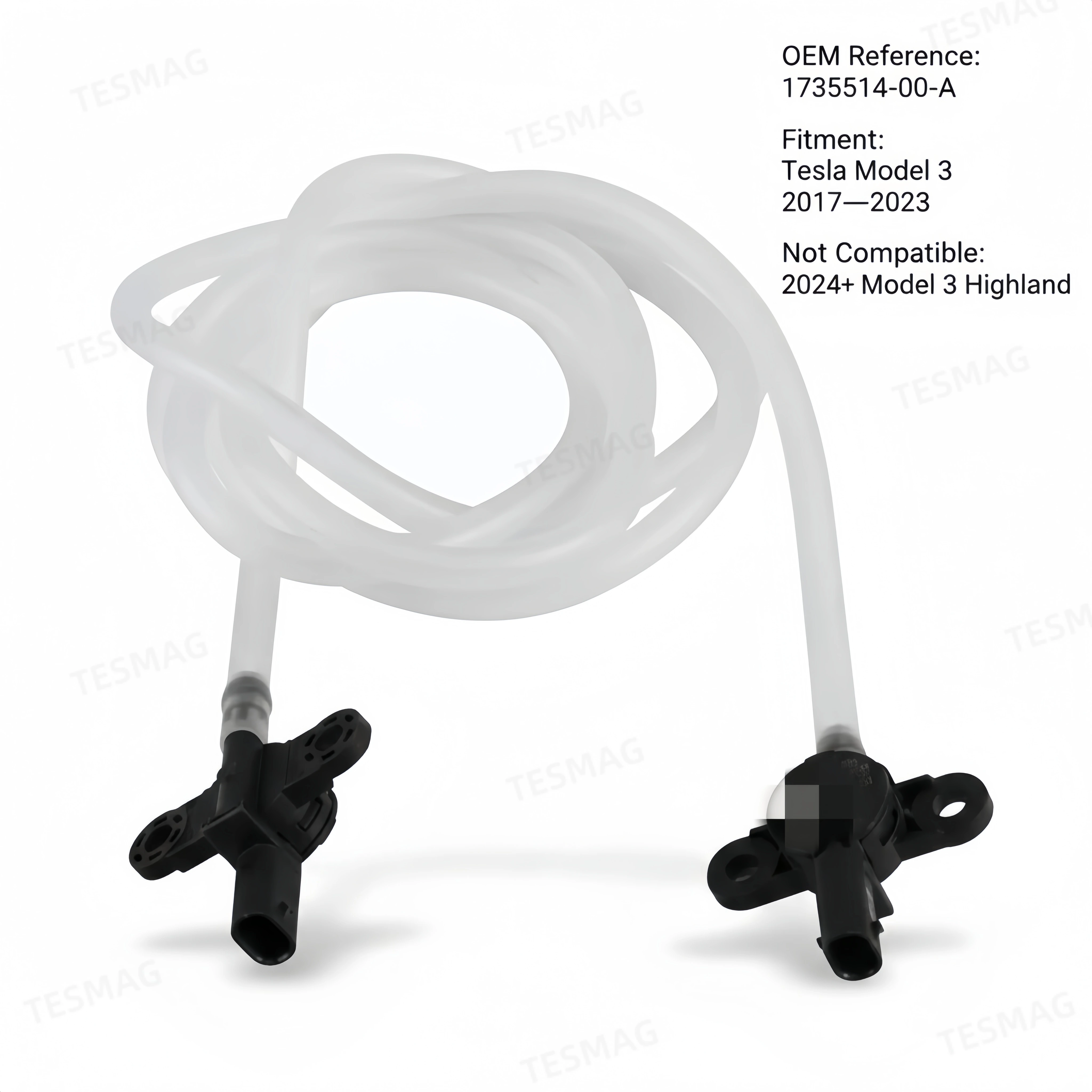 Pedestrian Impact Sensor for Tesla Model 3 (2017–2023) OEM 1735514-00-A