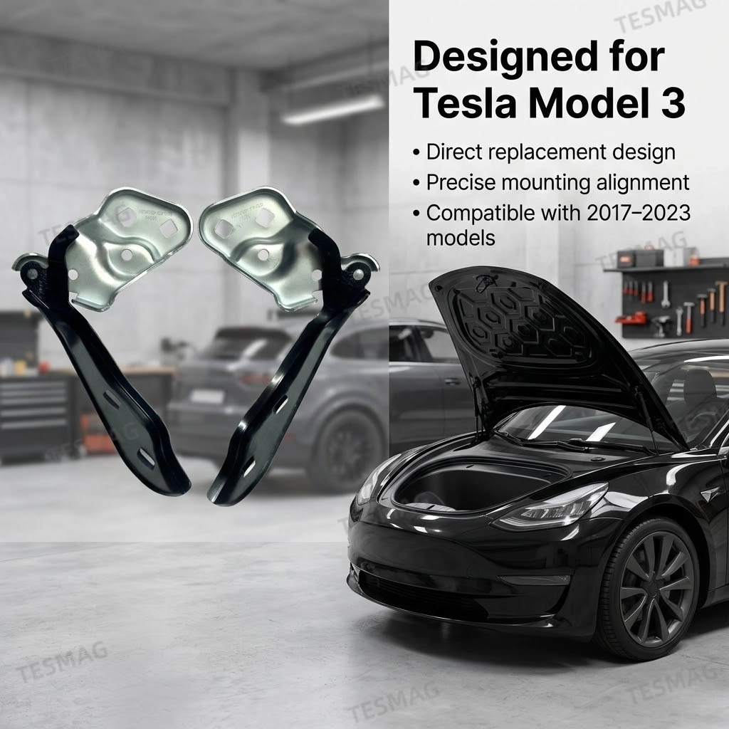 Hood Hinge for Tesla Model 3 (OEM 1098793-00-D, 1098792-00-D)