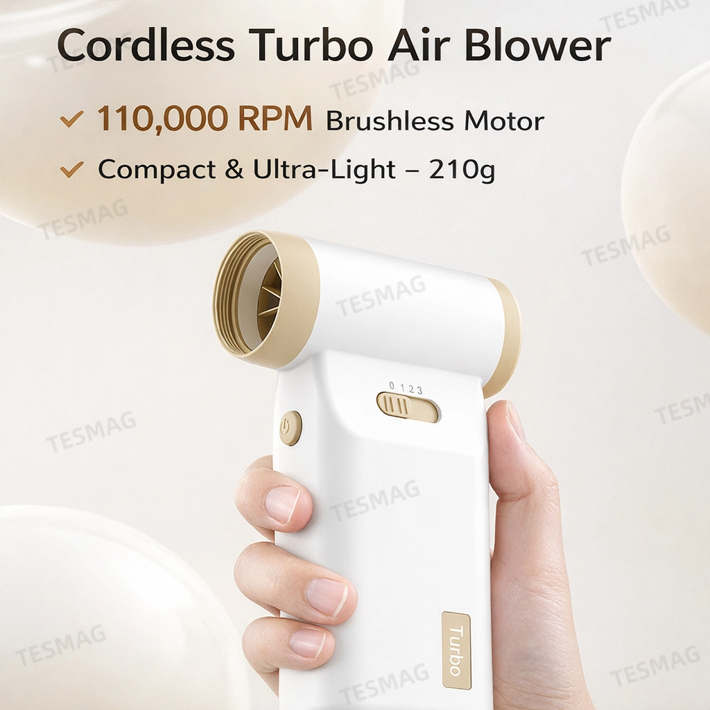EV Cordless Turbo Blower – High-Speed Portable Air Duster