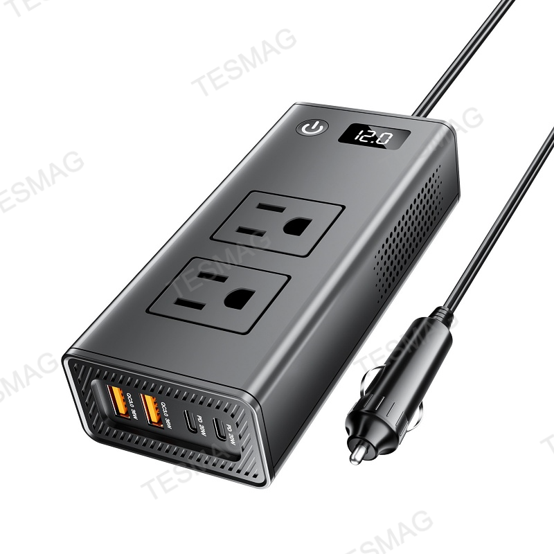 200W 12V to 110V AC Converter for Tesla Model 3/Y 