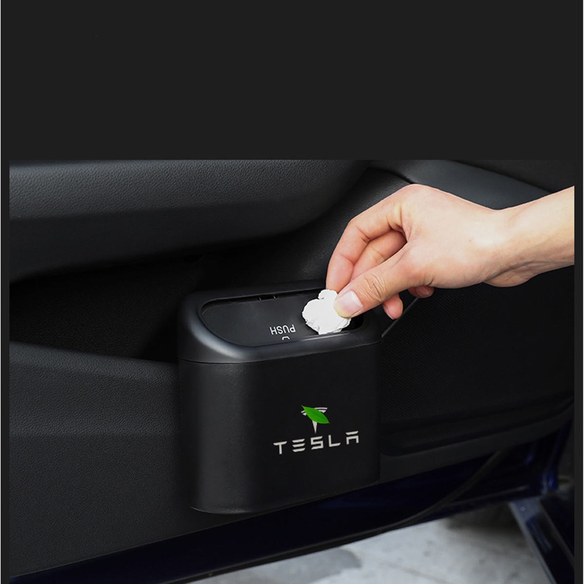 Multifunctional Tesla Model S/3/X/Y Trash Can