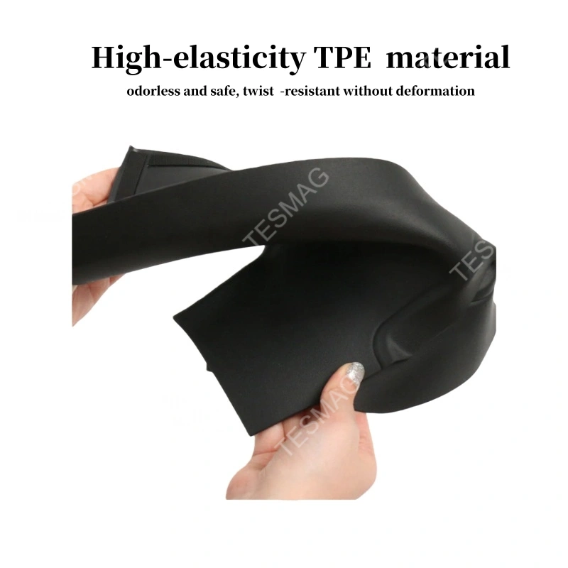 2025 Tesla Model Y Juniper Rear C-Pillar Protectors Premium TPE Interior Door Frame Guards