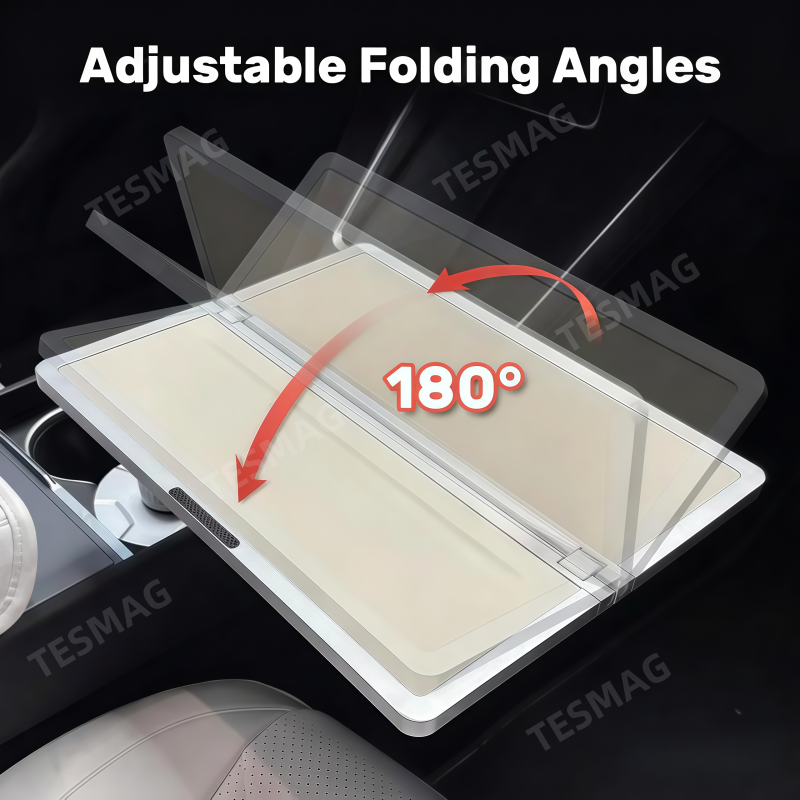 Foldable Aluminum Car Table for Tesla Model 3/ Y/ S /X