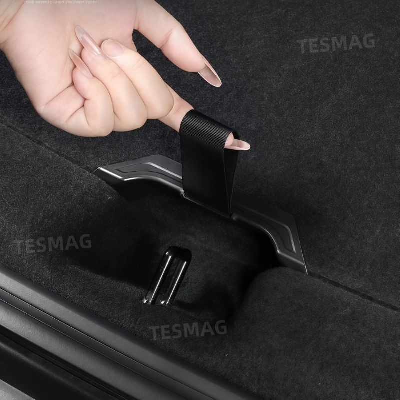 Easy Access 2PCS Sub Trunk Pull Strap Handles for Tesla Model Y Juniper 2025+