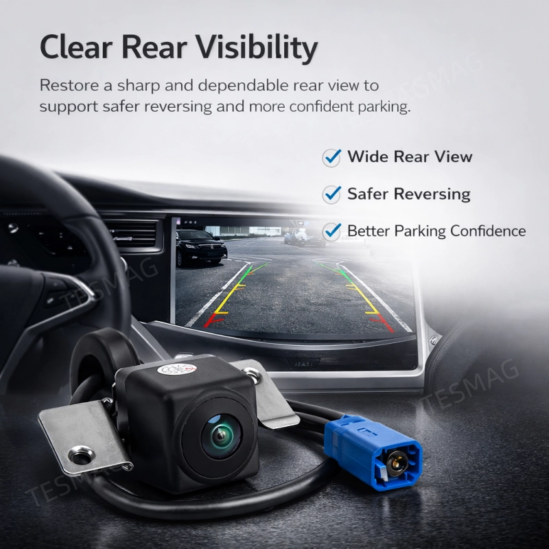 Rear Backup Camera Replacement for Tesla Model S 2012‑2018 (1006773‑00‑EAA)