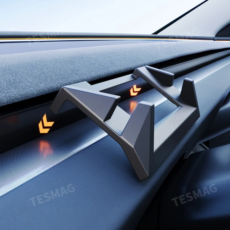 Custom Fit Tesla Phone Holder Dashboard Mount for Model 3 Highland2024+and Model Y Juniper 2025+