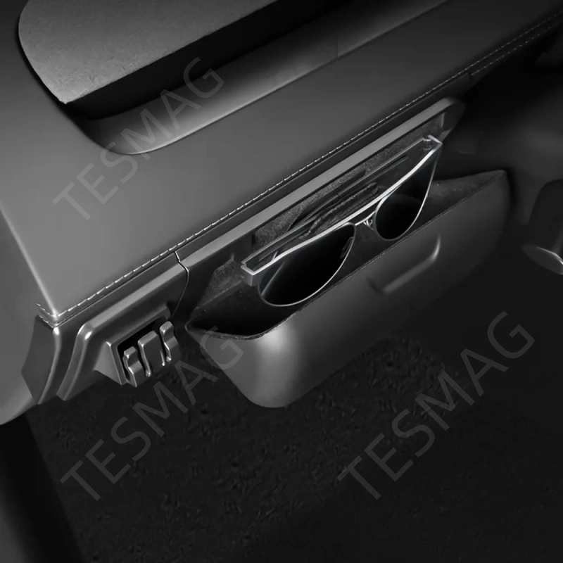 Tesla Storage Box Dashboard Organizer with Sunglasses Holder for Model Y Juniper 2025+