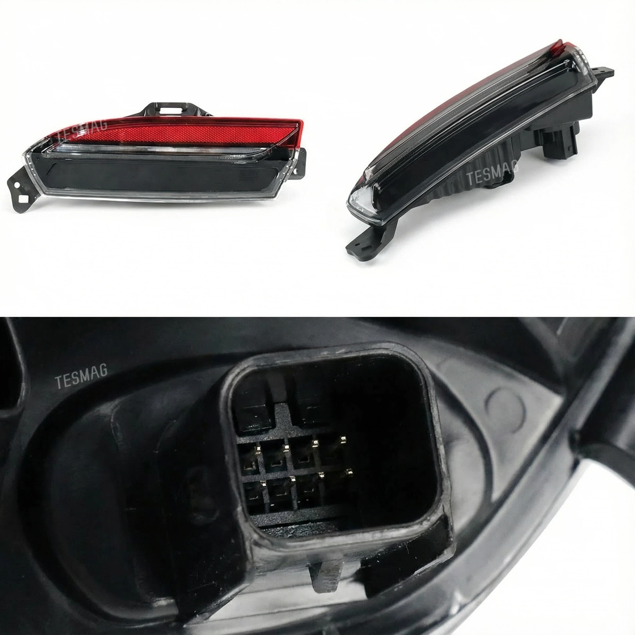 Rear Bumper LED Tail Fog Light Left/Right For Tesla Model 3 Highland 2024+ 1712513-00-D /1712514-00-D