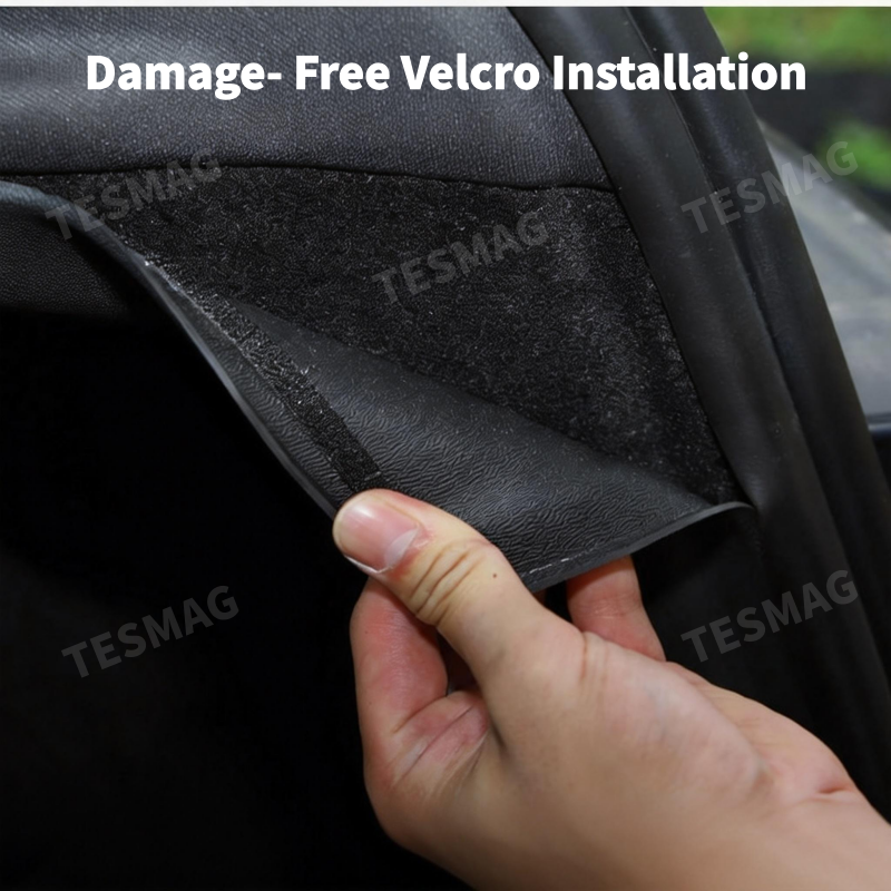 Custom TPE Rear Trunk Side Protection Covers for Tesla Model Y Juniper  Interior