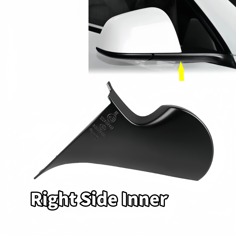 Tesla Model 3 Side Mirror Replacement Lower Inner Shell Direct Fit Repair Part（ 2287.3303-Z 2287.3304-Z）