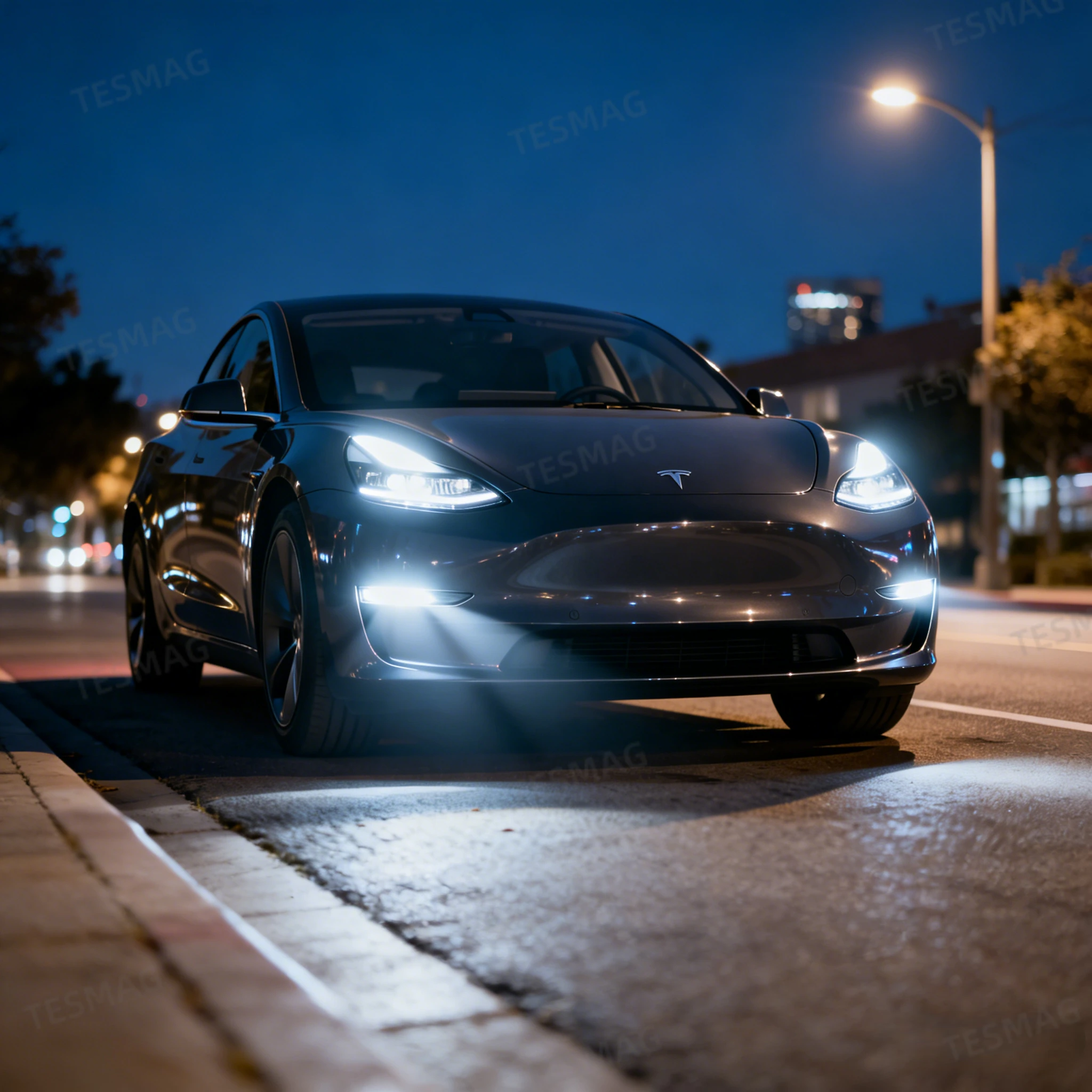 OEM Front Headlight Assembly For Tesla Model 3 1077375-00-C 1077376-00-C Replacement