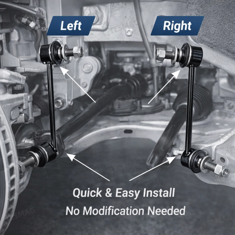 Front Stabilizer Sway Bar Link for Tesla Model 3 (1044391-00-D 1044396-00-D)