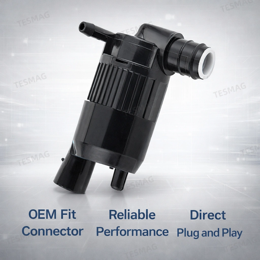 Windshield Washer Pump Motor For Tesla Model S 2012-2021 ( 1005453-00-C )