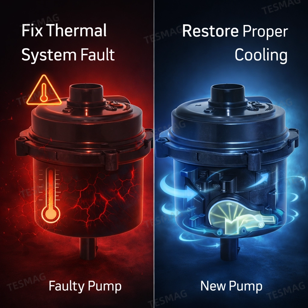 Auxiliary Coolant Pump For Tesla Model 3 OEM 1088245-00-K Electric Cooling Water Pump