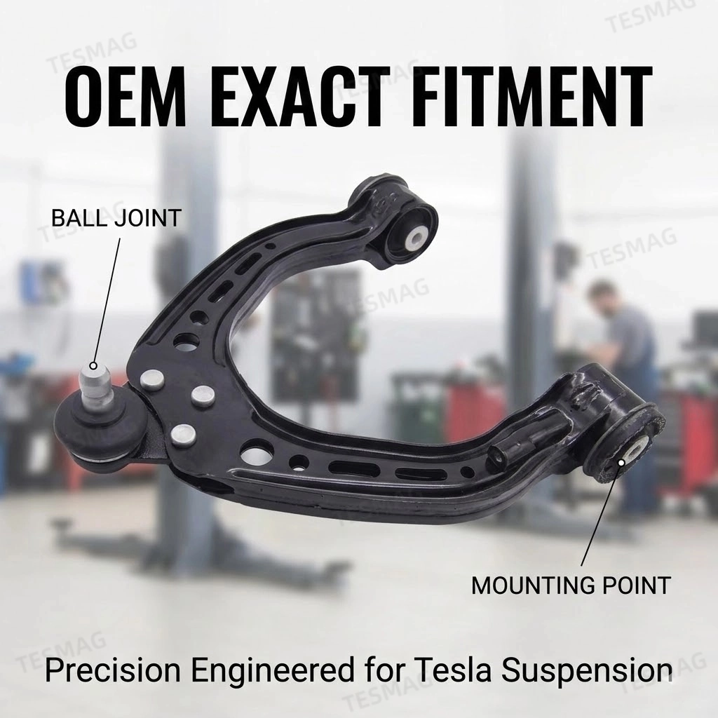 Tesla Model S Upper Control Arm Front Left Right OEM 1043965-00-B 1043966-00-B